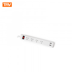 TEKSON ELECTRONICA - TRV ZAPATILLA 4 TOMAS + USB x 2