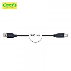 TEKSON-ELECTRONICA-CABLE-USB-A-B-5.00-mts.